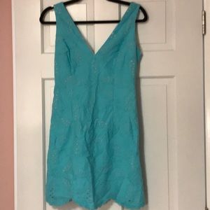 NWOT Blue Lace Lilly Dress!